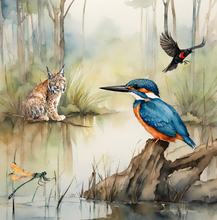 Load image into Gallery viewer, 'Beaver Builds a Wetland' Children's Paperback Book