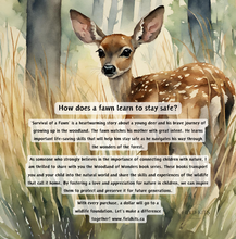 Load image into Gallery viewer, 'Survival of a Fawn' Children's Paperback Book