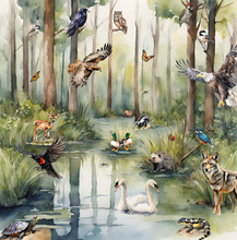 Load image into Gallery viewer, 'Beaver Builds a Wetland' Children's Paperback Book