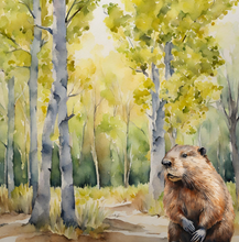 Load image into Gallery viewer, 'Beaver Builds a Wetland' Children's Paperback Book