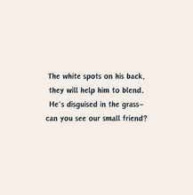 Load image into Gallery viewer, 'Survival of a Fawn' Children's Hardcover Book