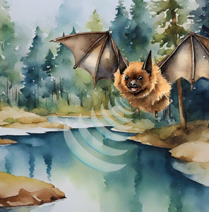 ‘Echoes in the Night, A Brown Bat’s Adventure' Children's Paperback Book