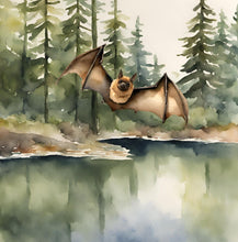 Load image into Gallery viewer, ‘Echoes in the Night, A Brown Bat’s Adventure&#39; Children&#39;s Paperback Book