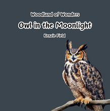 Load image into Gallery viewer, Owl in the Moonlight. - Paperback